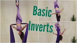 Basic Aerial Silks Inverts  UNIQUE AERIALISTS [upl. by Blanca]