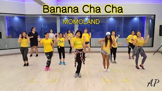 Banana Cha Cha  Momoland  Kpop  Dance Workout [upl. by Nikolia]