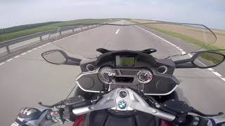 BMW k1600gt Top speed 265kmh [upl. by Nayab]