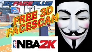 FREE ANONYMOUS MASK 3D FACE SCAN ALL 2K VERSIONS [upl. by Nored571]