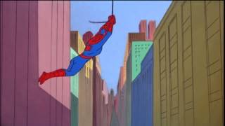 SpiderMan 60s Cartoon Opening Theme HD lyrics caption [upl. by Hajin595]