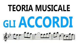 Teoria Musicale  GLI ACCORDI [upl. by Tim937]