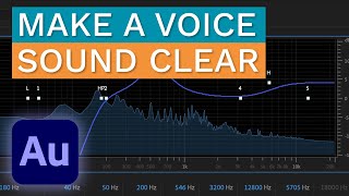 How to Make Your Voice Sound Clear by Removing Muffled Audio and Reverb  Adobe Audition Tutorial [upl. by Ahsiuqat]