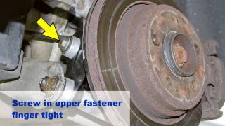 BMW 5 Series E39 19972003  Rear ball joint  DIY Repair [upl. by Bigod129]