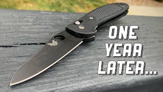 Benchmade Griptilian One Year Later [upl. by Lalitta]