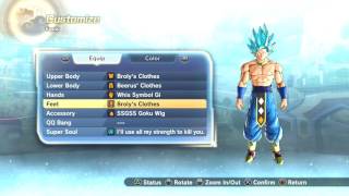 Dragon Ball Xenoverse 2  All Costumes and Accessories l Full Customization [upl. by Behn]