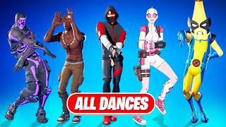 ALL 1000 FORTNITE DANCES amp EMOTES  2017  2024 [upl. by Adnawed]