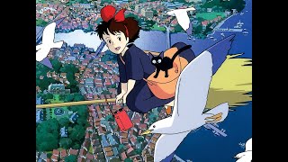 Kikis Delivery Service  A town with an ocean view 1 hour [upl. by Merdith]