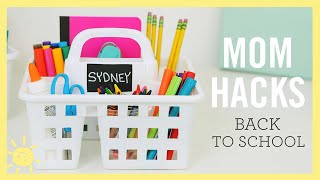 MOM HACKS ℠  Back to School Ep 12 [upl. by Nonahs628]