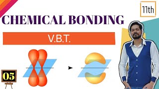 Chemical Bonding । Class 11 L5 । Valence bond theory । Overlapping of atomicorbitals  delta bond [upl. by Silloc]