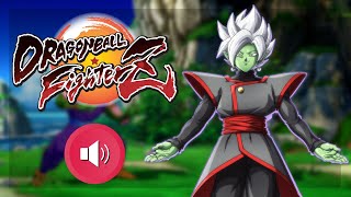 DRAGON BALL FighterZ  Zamasu Voice Clips [upl. by Nadroj]