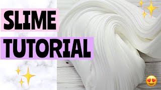 HOW TO MAKE SLIME Simple amp Easy Slime Recipe  2 Minute Easy Slime Tutorial Glue and Borax Slime [upl. by Lothar38]