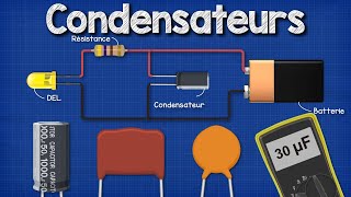 Cest Quoi Un Condensateur  condensateurs [upl. by Garda39]