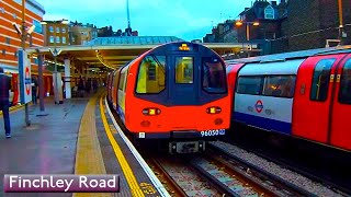 Finchley Road  Jubilee  Metropolitan lines  London Underground  S8  1996 Tube Stock  2015 [upl. by Breena]