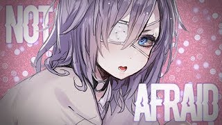 Nightcore  Not Afraid Lyrics [upl. by Kentigera]