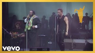 Luciano Pavarotti Sting  Franck Panis Angelicus Live [upl. by Hosbein]