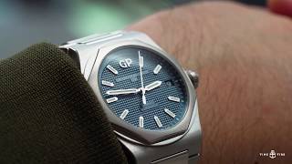 GIRARDPERREGAUX – Laureato 42mm in Steel Reviewed  Time amp Tide [upl. by Elokin792]