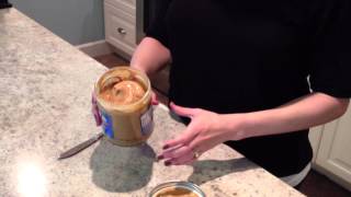 Get Rid Of The Oil On Top Of Natural Peanut Butter [upl. by Kendrick177]