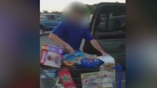 Walmart shoplifting vigilante goes viral [upl. by Negiam]