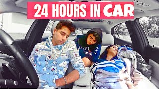 LIVING IN MY CAR FOR 24 HOURS Challenge  Rimorav Vlogs [upl. by Tuckie]