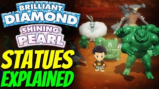 STATUES Explained in Pokemon Brilliant Diamond and Shining Pearl [upl. by Balch473]