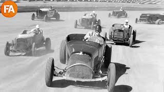 Car Racing in the 1940s  Vintage Footage [upl. by Searby]