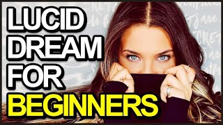 How To Lucid Dream Tonight For Beginners Complete Guide [upl. by Chloette991]