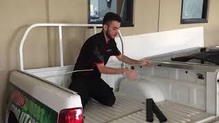 Clip On Tonneau Cover Installation  Ute Covers Direct [upl. by Repard225]