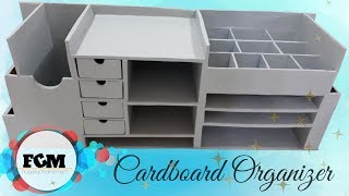 DIY Cardboard Organizer BIG [upl. by Gower915]