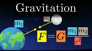 Gravitation  Erklärung Newton’s Gravitationsgesetz Berechnung Physik [upl. by Antebi449]