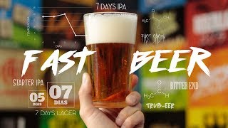 FAST BEER Faça Cervejas Rápidas e Excelentes  O CURSO [upl. by Eceirehs]