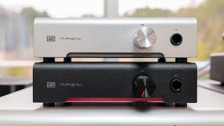 Schiit Audio Magni 3 and Heresy Headphone Amplifiers [upl. by Landel378]