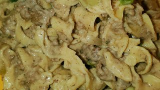 Ground Beef Stroganoff [upl. by Ardelis]