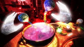 Making Potions and Casting Spells in VR  Waltz of the Wizard Gameplay  VR HTC Vive [upl. by Masry]