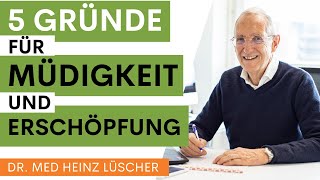 Die 5 häufigsten Gründe für Müdigkeit und Erschöpfung [upl. by Alikahs]