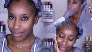 DIY Facial Steaming At Home  Jackie Aina [upl. by Melville205]