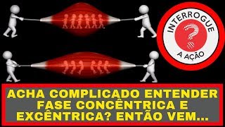 QUAL DIFERENÇA ENTRE FASES CONCÊNTRICA E EXCÊNTRICA [upl. by Cullan]