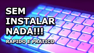 Como Treinar Digitação com Programa Online e Grátis [upl. by Delsman]