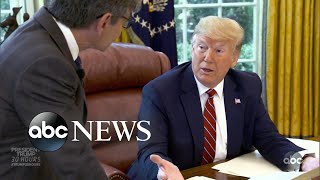 President Trump 30 Hours l Interview with George Stephanopoulos l Part 2 [upl. by Wagoner]