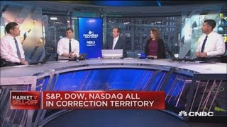 Dow drops 1100 points continues fastest 10 drop in history [upl. by Notyal]