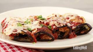 How to Make Eggplant Lasagna Rolls  EatingWell [upl. by Eriha]