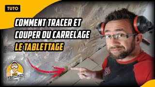 Comment faire de belles découpes en carrelage  Tablettage [upl. by Tloc]