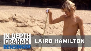 Laird Hamilton Learning to surf as a toddler [upl. by Isaacs]