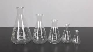 Erlenmeyer Flask Set FGSET5 [upl. by Llennehc]