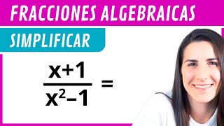 SIMPLIFICACIÓN de FRACCIONES Algebraicas 🍕 [upl. by Kallick]