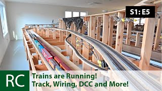 S1 E5 Tracklaying Wiring DCC and More [upl. by Yesac]