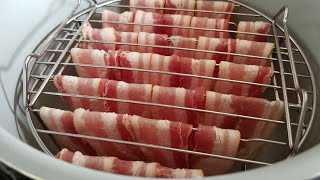 Ninja Foodi Nation Air Fryer Bacon [upl. by Nedgo]