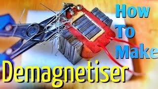 Demagnetiser To Demagnetize Metals  Remove Magnetism [upl. by Saree]