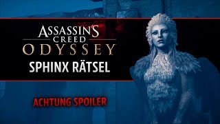 Die Sphinx  Lösung und Location  Assassins Creed Odyssey [upl. by Gamages382]