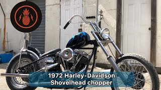 1972 HarleyDavidson Shovelhead Chopper [upl. by Nylaroc704]